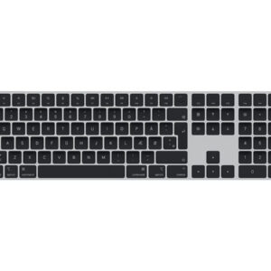 Apple Magic Keyboard Med Touch Id Og Numerisk Tastatur  -  Dansk Qwerty