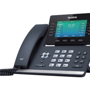 Yealink Sip-t54w Voip-telefon Med Bluetooth Og Wi-fi