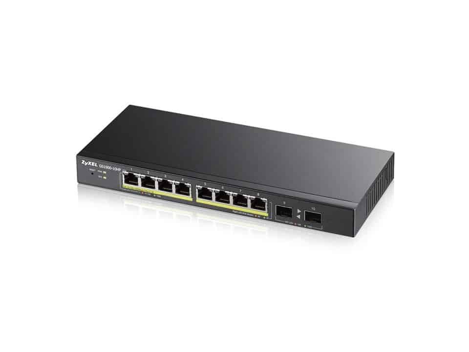 Zyxel Gs1900-10hp Switch 8-porte Gigabit Poe