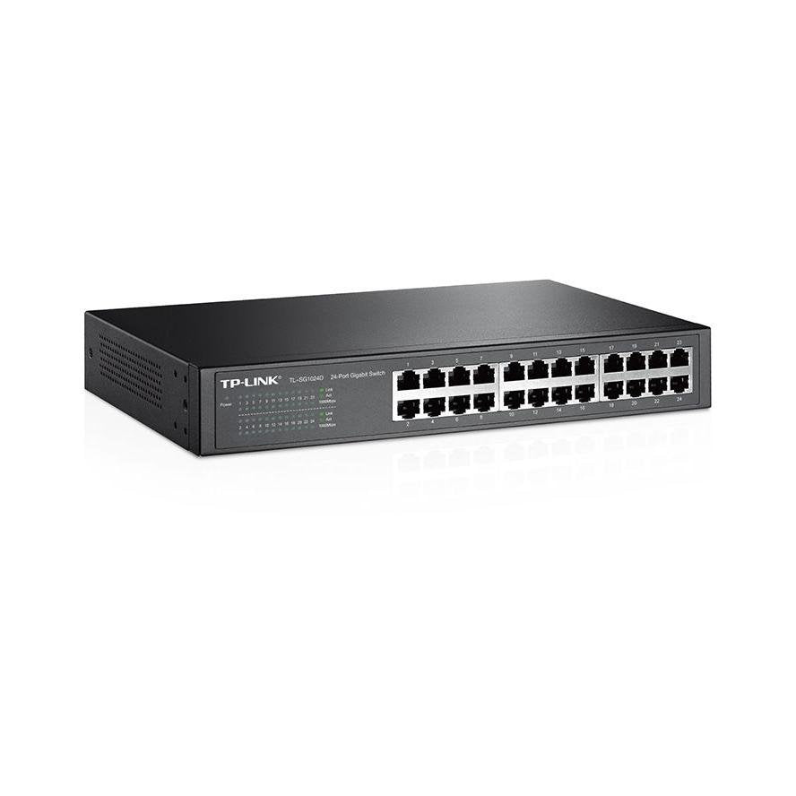 Tp-link Ge Tl-sg1024d 24-port Gigabit Switch Desktoprack