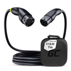 Green Cell Evkabgc04 Ladekabel Type 1 Til Type 2 - 37m Sort